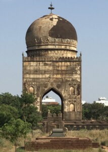 What else does Bidar have to offer apart from the fort? The Ali Barid Shah tomb in Bidar town, India. is spectacular