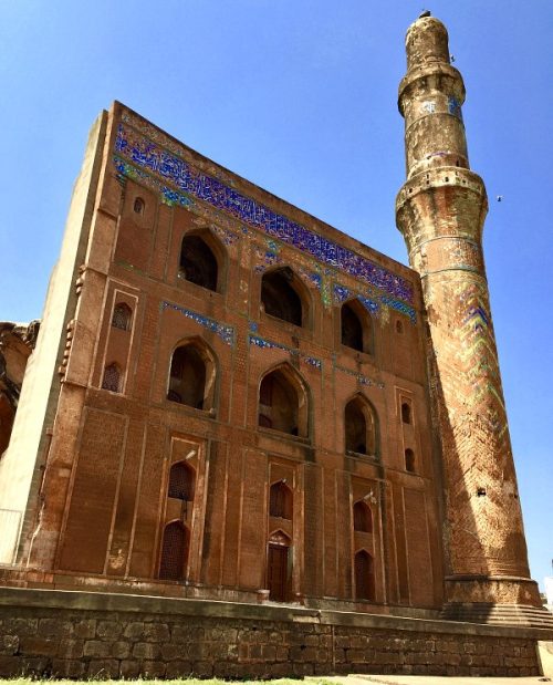 Mahmud Gawan madrasa, and Islamic college founded in 1472, Bidar, India